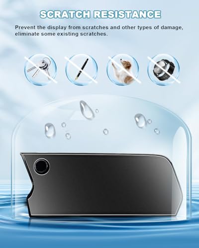 Image of CDEFG 2Pcs Matte Anti Glare for 2026 Chevy Silverado EV Screen Protector, Tempered Glass for 2024 2025 2026 Chevrolet Silverado EV Accessories (LT /RST /WT) 17.7 inch Navi & 11 inch Dash Screen Cover 9H