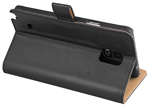 Mumbi Borsa in Vera Pelle Bookstyle Compatibile