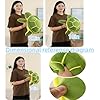 Sea Turtle Plushie Toy,14" Sea Turtle Stuffed Animals Plush Green Soft Plush Toys Hugging Pillows,Tortoise Plush Toys Doll Valentine's Day Birthday Gifts for Kids, Girls, Girlfriend (Green-14 inches) #4