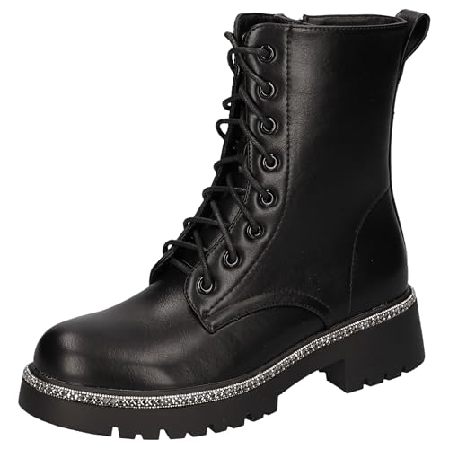 Botte tendance femme à talon stable et fermeture zippée pratique
