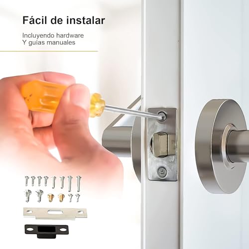 Mejores precios y opiniones de Manijas con cerradura para recámaras los más solicitados. 21 Imagen adicional