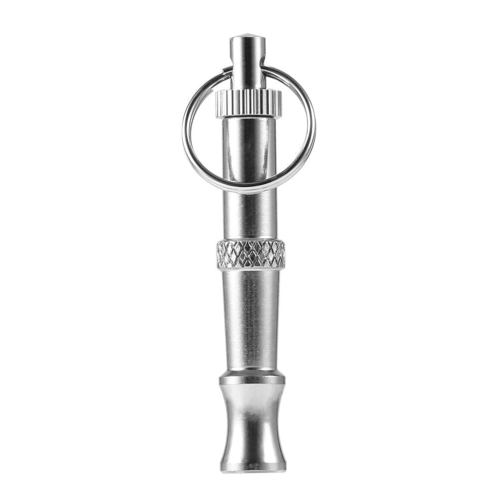 PSK PET MART (Set of 2) Dogs Aluminium Alloy Pet Puppy Dog Toys Training Obedience Sound Colorful Whistle Available Compact and Portable Dog Sound Alarm Dog Sound System SPN-BRI 2