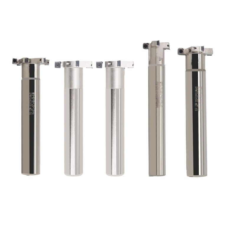 1pc MTS H06 H08 T-Slot Milling Cutter Holder CNC Grooving Tool 6mm 8mm Thickness Three Sides End Mill Shank Inserts MPHT(60-8-C32-150-6T)