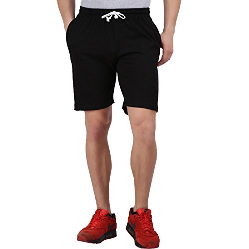 Image of CHECKERSBAY Boys Cotton Shorts(5BS00-BLGRRDCHNA Black,Grey,Red,Charcoal,Navy) Pack of 5