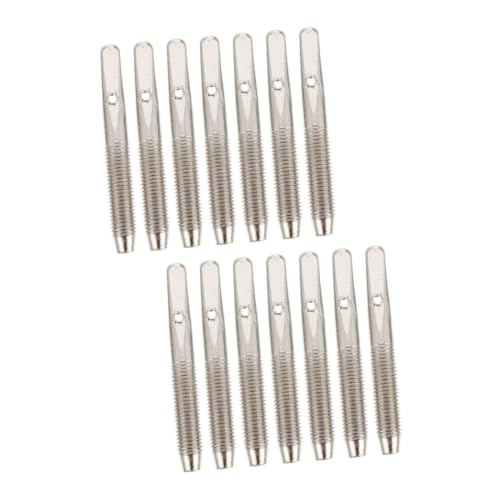 ibasenice 14stücke Harfen Saiten- Metall Hochwertige Zubehörteile Für Zither Und Cembalo Einstellbare Stimmwirbel Mit Feinem Für Präzise Intonation