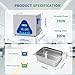DK SONIC Ultrasonic Cleaner 10L,240W Industrial Ultrasonic Parts Cleaner with Heater&Timer, Digital Control&Basket, Multiple Functions for Motorcycle Engines,Carburetors, Chains