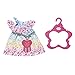 Produktbild Zapf Creation BABY Born Puppenkleider - Modedesigner Kleidung - Regenbogen Leokleid