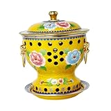 【Aplicaciones de cocina versátiles】: ideal para cocinar carnes y verduras como una olla caliente tradicional, o se puede utilizar para queso, chocolate y fondue de postre cuando el calor se ajusta correctamente.