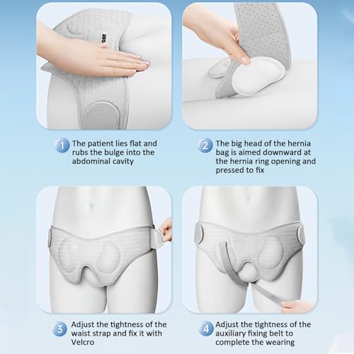 Faja Hernia General Talla S Gris Soporte y Comodidad miniatura 7