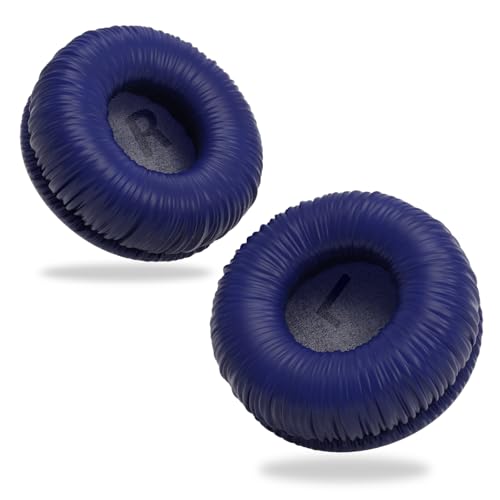 Coussinets pour JBL Tune 510BT 570BT 660NC, Sony MDR-ZX110 et casques compatibles en bleu
