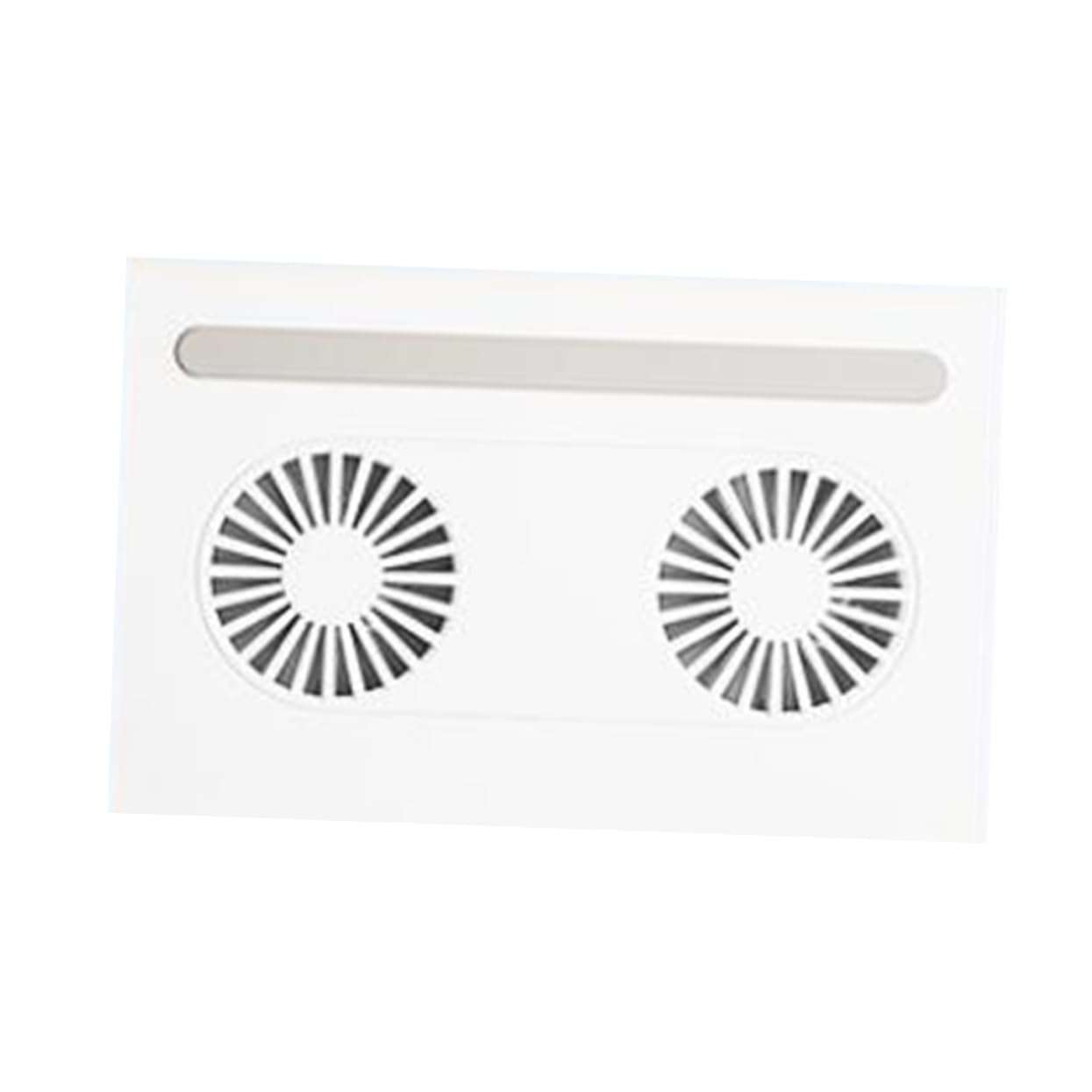 Support ordinateur portable ventilé pliable avec double ventilateurs pour refroidissement PC - 8