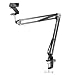 Neewer Desktop Clamp Adjustable Suspension Boom Scissor Double-braced Arm Stand Holder 360 Degree Rotation Swivel Mount, Load up to 4.4 pounds/2 kilograms for Logitech Webcam C922 C930e C930 C920 C615