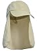 Sun Blocker Outdoor Sun Protection Fishing Cap with Neck Flap for Baseball Backpacking Cycling Hiking Garden Hunting Camping Tan