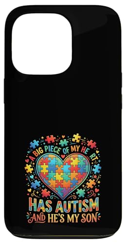 A Big Piece Of My Heart Has Autism My Son �p�Y�� �X�}�z�P�[�X iPhone 13 Pro �p
