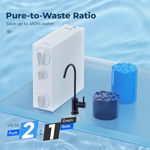 Image of iSpring RO500-ORB Reverse Osmosis System, NSF /ANSI 58 Certified, 500 GPD