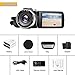 Video Camera Camcorder Full HD 1080P 30FPS 24.0 MP IR Night Vision Vlogging Camera Recorder 3.0 Inch IPS Screen 16X Zoom Camcorders Camera Remote Control with 2 Batteries