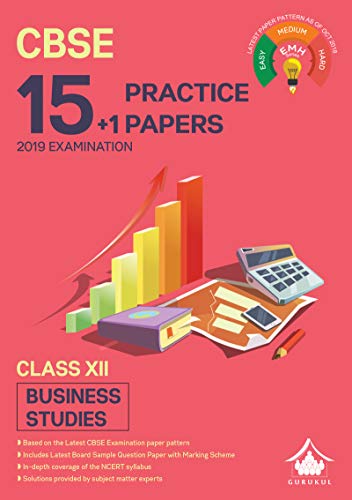 Amazon Com 15 1 Practice Papers Business Studies Cbse Class 12 For 19 Examination Sample Papers Ebook Gurukul Books Kindle Store