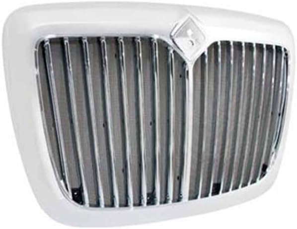 Replacement For PROSTAR 122 BBC YEAR 2018 CHROME GRILLE W BUG SCREEN by Technical Precision