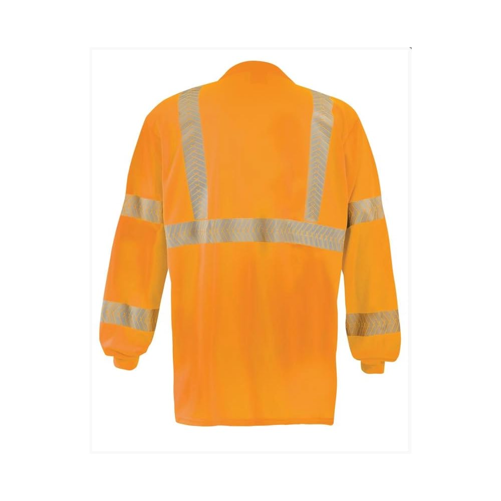 OccuNomix Standard Long Sleeve Class 3, Orange, X-Large