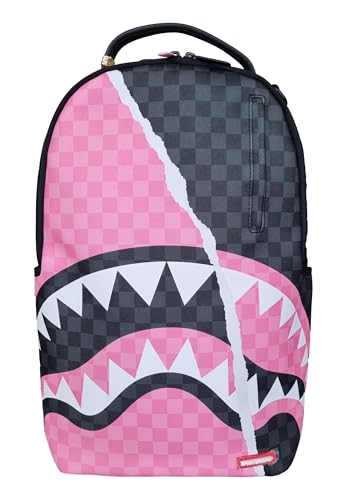 SPRAYGROUND Pink And Black Tear Sip DLXSV Backpack
