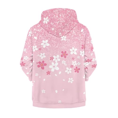 Kids Sweatshirts Boys Girls Zip Up Hoodies Size 6-14 Oversize Fall Jacket School2