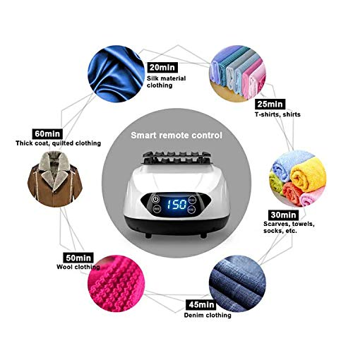 Afstandsbediening High Power Air Droger, Electric Portable Clothes Dryer, Stille Droge Kleding Minder dan 45dB… - Image 6