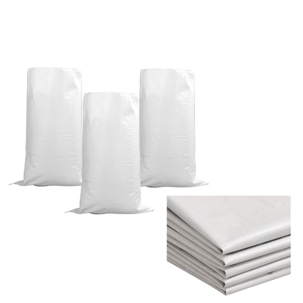 Sacchi Per Giardinaggio E Macerie - 15 Pezzi, 60x100 Cm, Riutilizzabili - Foto 8