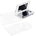 Lytari Protective Case for New Nintendo 3DS Ultra Clear Crystal Transparent Hard Shell Full Body Cover with Modified Hinge-Less Design Lightweight Hard Shell Travel Bag for New Nintendo 3DS