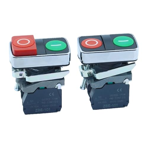Arrêt d'urgence XB4 interrupteur métal 22mm réinitialisation - 5