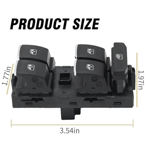 Bouton lève-vitre électrique bloqué ? Solution 5G0959857 Golf 7 Passat