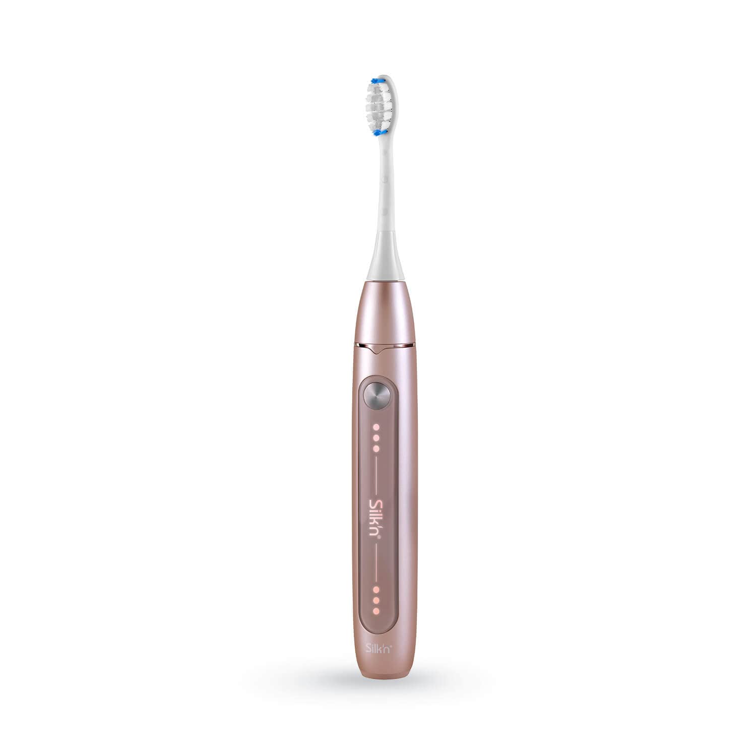 Silk'n Set de 2 cepillos de dientes eléctricos - SonicYou Bundle - 2 piezas con 2 cabezales - Idea de regalo - Rosa y negro