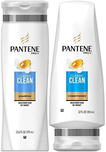 Pantene Pro-V Classic DUO Set, Classic Clean Shampoo + Classic Care Conditioner, 12.6 Ounce, 1 each