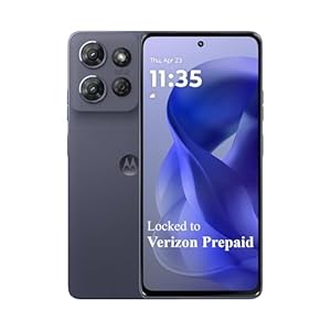 Verizon Prepaid Motorola Moto g Power 2025, 128GB, 50MP Camera, 5G Android Smartphone, 6.6″ 90Hz Display, Multi-Day Battery – Locked to Verizon – Cosmic Black