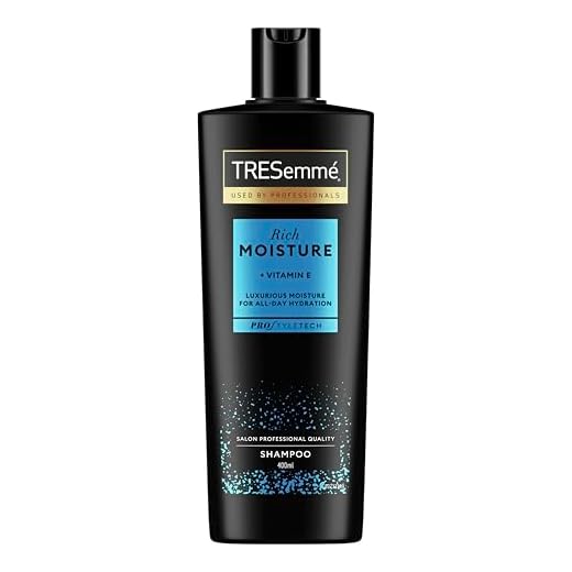 Tresemmé Hidratación Profunda Champú, para cabello seco y dañado 3 x 400 ml
