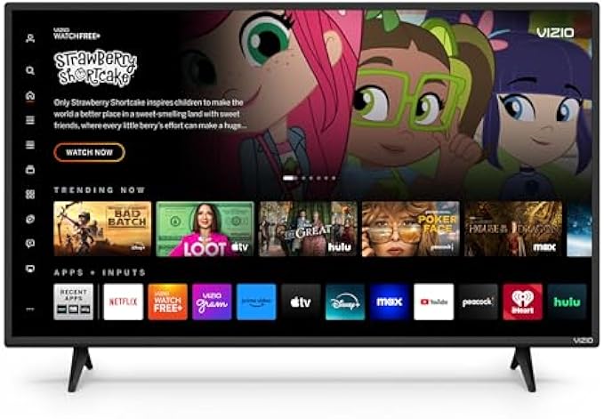 VIZIO 32-inch D-Series Full HD 1080p Smart TV with Apple AirPlay and Chromecast Built-in, Alexa Compatibility, D32f-J04, 2022 Model