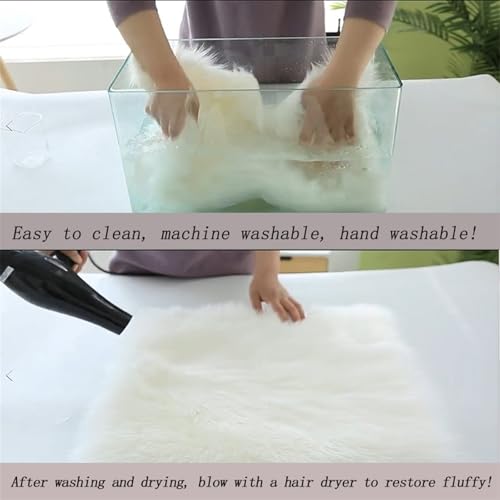 Tapis en peluche pour chambre à coucher isolant contre le sol froid - 7