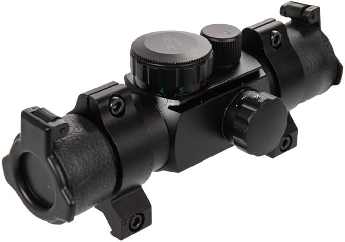 Lancer Tactical CA-442B Metal 4 Pattern Reticle Airsoft Scope - Black