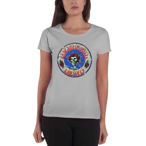 Image of Grateful Dead Bertha Circle Vintage Wash T-Shirt, Grey, L