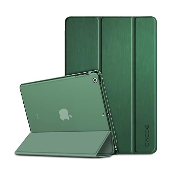 CACOE Hülle Kompatibel mit iPad Air 1 (2013 Modell), Ultra Dünn Transluzent Matt Rückseite Abdeckung mit Auto Aufwachen…