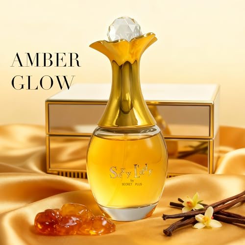 Image of AFLUXE SEXY LADY-SECRET PLUS EDP Perfume for Women, Grapefruit & Jasmine Scent, Long Lasting Floral Fragrance, Cologne for Daily Use, 3.4 Fl Oz