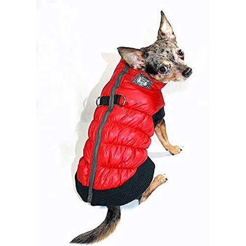 Hip Doggie Crown HD 5SCBL Puffer Vest Coat, L, Blue - Image 4