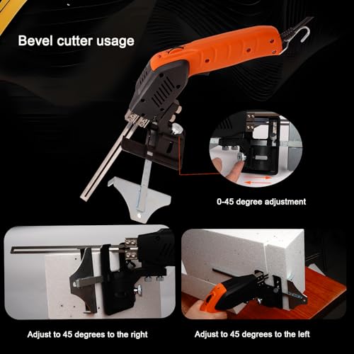 Air Cooled, Electric Hot Knife - Foam Cutting Tool with Blades & Accessories Use Foam Cutter for Engraving and DIY Handmade