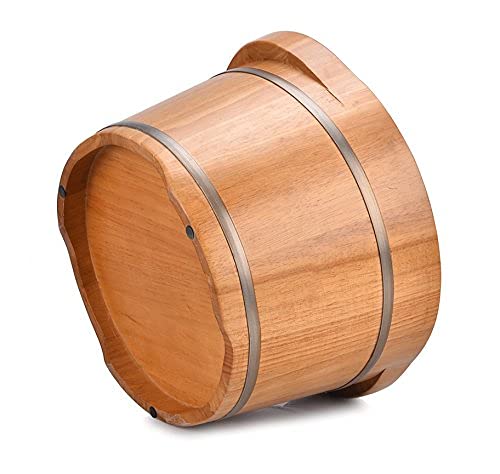 Masajeador Spa de Pies de Madera Maciza con Cubierta miniatura 3