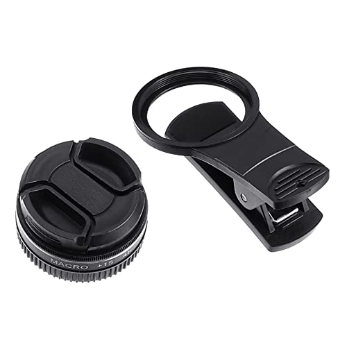 GRIRIW High Definition Phone Macro Lens Clip Design Dual Macro Camera Lens for Smartphones Low Blurring Compatible with iPhone and More
