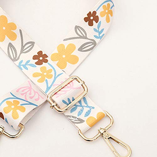 Mochila feminina de lona com alça de ombro e cinto ajustável removível da Menolana de 140 cm