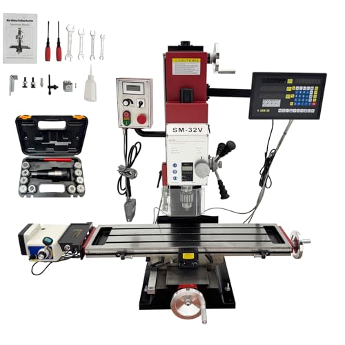IntXanth 2HP Benchtop Mill Drill with DRO