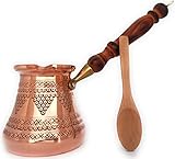 DEDE Copper - 2020 - PCZ Series (Large-14fl.oz) -Thickest Solid Copper Stamped and Hammered Turkish...