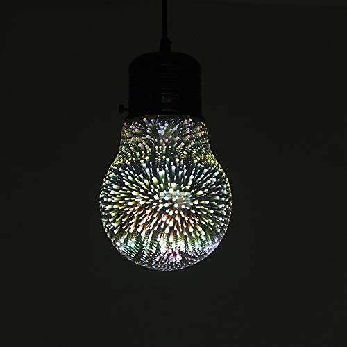 Chandelier en verre 3D pour salle à manger et déco de restaurant moderne Injuicy