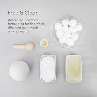 Dirty Labs | Hand Wash and Delicates | Scent Free | 32 Loads (8.6 fl oz) | Bio Enzyme Liquid Laundry Detergent | For Fine Silks, Wools, Handwash Garments | Hyper-Concentrated | Non Toxic, Biodegradable | Stain & Odor Removal