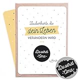 Rubbelkarte Oma | Du wirst Oma | Rubbellose Karte | Geburt Oma - schwangerschaft verkünden - Glückwunsch Rubbelkarte Schwanger